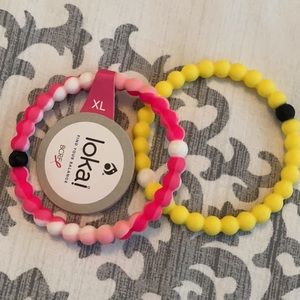 2 Lokai Bracelets
